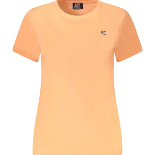 Scuola Nautica Italiana - Γυναικείο T-shirt Κοντομάνικο 856110-PEACH Πορτοκαλί