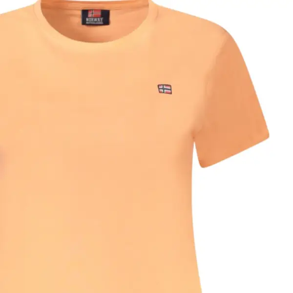 Scuola Nautica Italiana - Γυναικείο T-shirt Κοντομάνικο 856110-PEACH Πορτοκαλί 856110-PEACH