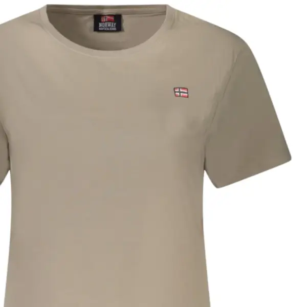 Scuola Nautica Italiana - Γυναικείο T-shirt Κοντομάνικο 856110-ROPE Μπεζ 856110-ROPE