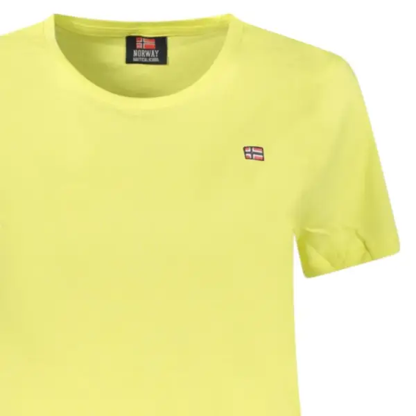 Scuola Nautica Italiana - Γυναικείο T-shirt Κοντομάνικο 856110-ZEST Κίτρινο 856110-ZEST