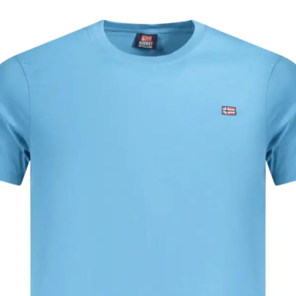 Scuola Nautica Italiana - Ανδρικό T-shirt Κοντομάνικο Basic 836010-MAUI Γαλάζιο 836010-MAUI