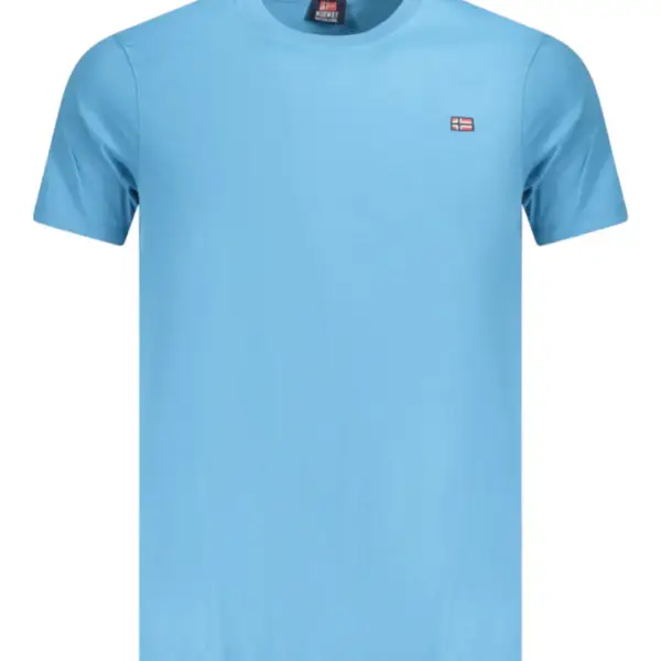 Scuola Nautica Italiana - Ανδρικό T-shirt Κοντομάνικο Basic 836010-MAUI Γαλάζιο