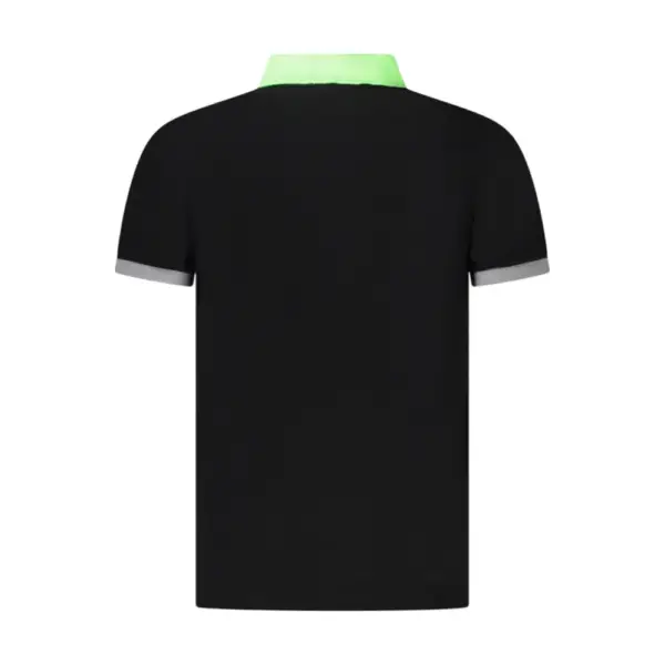 Scuola Nautica Italiana - Ανδρικό T-shirt Κοντομάνικο Polo 858865-BLACK Μαύρο 858865-BLACK