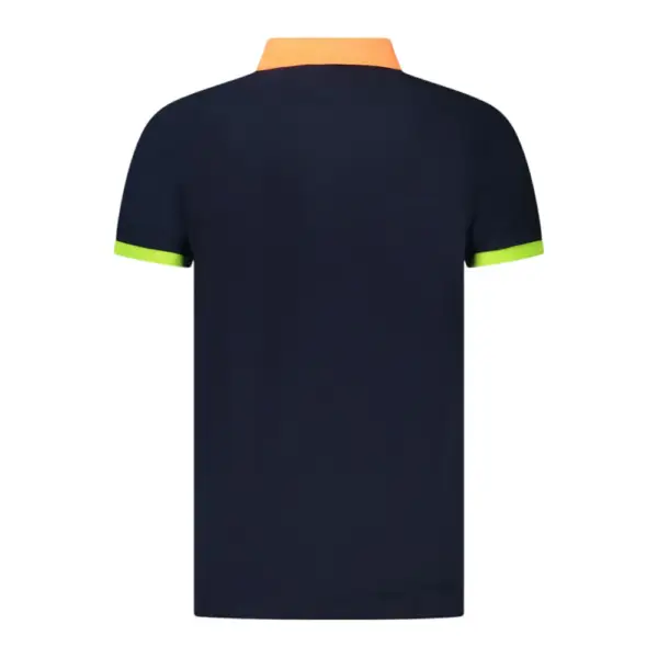 Scuola Nautica Italiana - Ανδρικό T-shirt Κοντομάνικο Polo 858865-NAVY Μπλε Ναυτικό 858865-NAVY