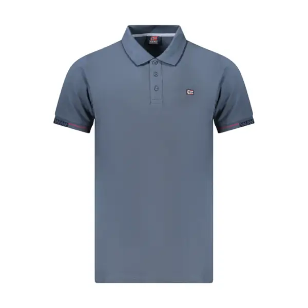 Scuola Nautica Italiana - Ανδρικό T-shirt Κοντομάνικο Polo 858866-GALAXY Μπλε