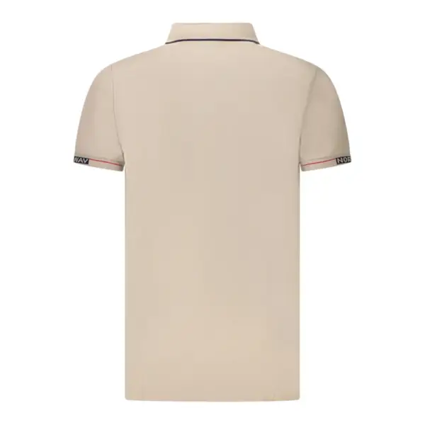 Scuola Nautica Italiana - Ανδρικό T-shirt Κοντομάνικο Polo 858866-ROPE Μπεζ 858866-ROPE