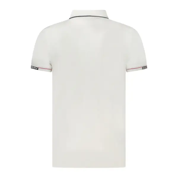 Scuola Nautica Italiana - Ανδρικό T-shirt Κοντομάνικο Polo 858866-WHITE Λευκό 858866-WHITE