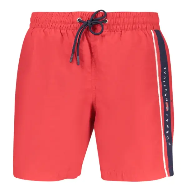 Scuola Nautica Italiana - Ανδρικό Μαγιό Σόρτς 858312-BITTER Κόκκινο 858312-BITTER