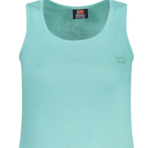 Scuola Nautica Italiana - Γυναικείο T-shirt Αμάνικο Rib 856220-CAPRI Γαλάζιο 856220-CAPRI