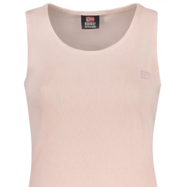 Scuola Nautica Italiana - Γυναικείο T-shirt Αμάνικο Rib 856220-CHARME Ροζ 856220-CHARME