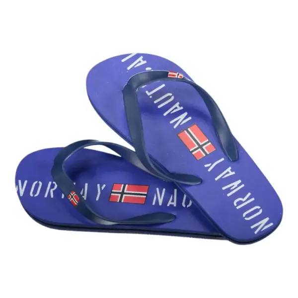 Scuolo Nautica Italiana - Ανδρικές Παντόφλες Slipper 831003-BLUROYAL Μπλε