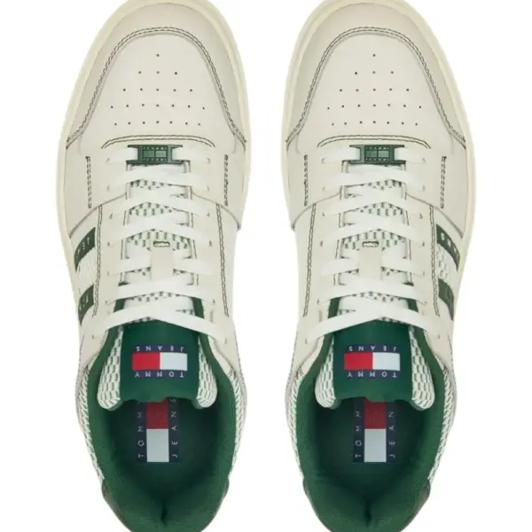 Tommy Hilfiger - Ανδρικά Sneakers Tjm The Brooklyn EM0EM01548-L2P Πράσινο EM0EM01548-L2P