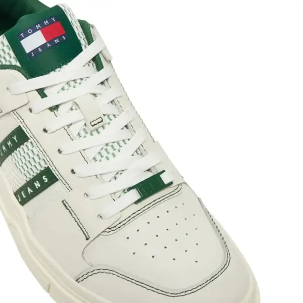 Tommy Hilfiger - Ανδρικά Sneakers Tjm The Brooklyn EM0EM01548-L2P Πράσινο EM0EM01548-L2P