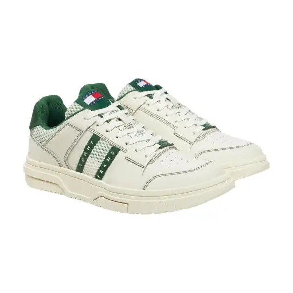 Tommy Hilfiger - Ανδρικά Sneakers Tjm The Brooklyn EM0EM01548-L2P Πράσινο EM0EM01548-L2P