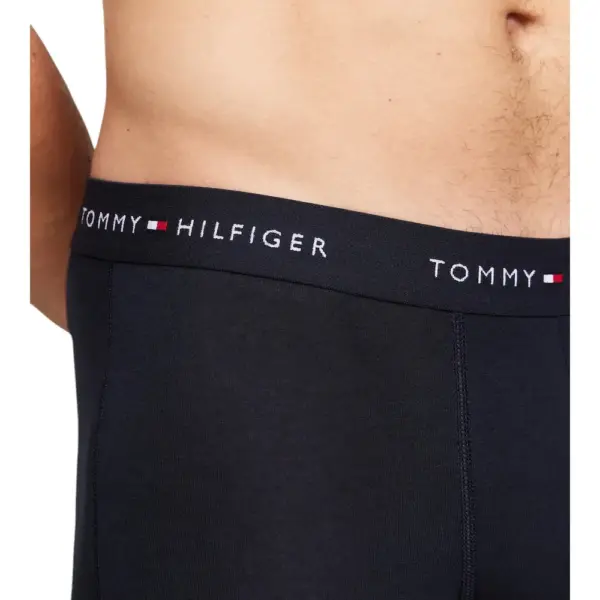 Tommy Hilfiger - Ανδρικά Μποξεράκια 3Pack Wb Trunk UM0UM02763-0W3 Μαύρο UM0UM02763-0W3
