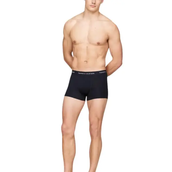 Tommy Hilfiger - Ανδρικά Μποξεράκια 3Pack Wb Trunk UM0UM02763-0W3 Μαύρο UM0UM02763-0W3