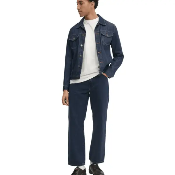 Tommy Hilfiger - Ανδρικό T-shirt Tjm Slim Linear Chest Ss Tee Ext DM0DM21188-YBL Λευκό DM0DM21188-YBL