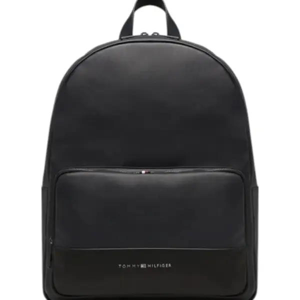 Tommy Hilfiger - Ανδρικό Σακίδιο Th Essential Backpack AM0AM10920-DW6 Μπλε Σκούρο