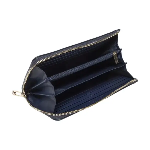 Tommy Hilfiger - Γυναικείο Πορτοφόλι Th Jou Large Za Wallet AW0AW12083-C7H Μπλε Σκούρο AW0AW12083-C7H