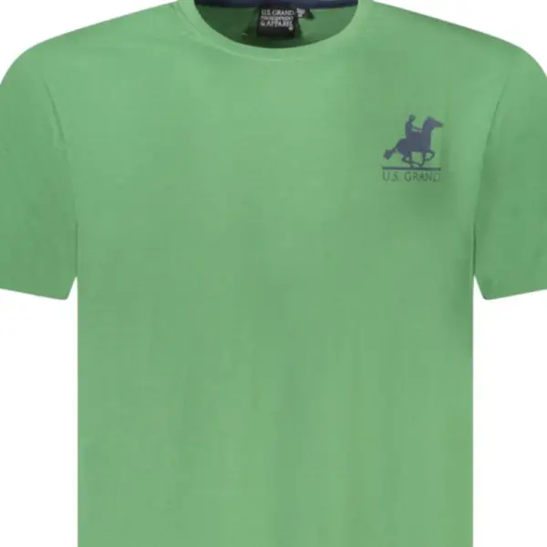 U.S. Grand Polo - Ανδρικό T-shirt AU02647-13VERD Πράσινο AU02647-13VERD