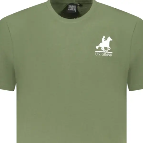 U.S. Grand Polo - Ανδρικό T-shirt AU02647-16VERD Πράσινο AU02647-16VERD