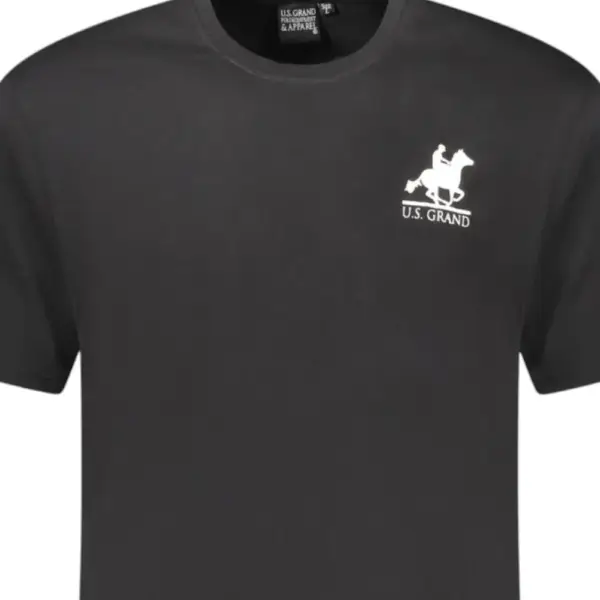 U.S. Grand Polo - Ανδρικό T-shirt AU02647-23NERO Μαύρο AU02647-23NERO