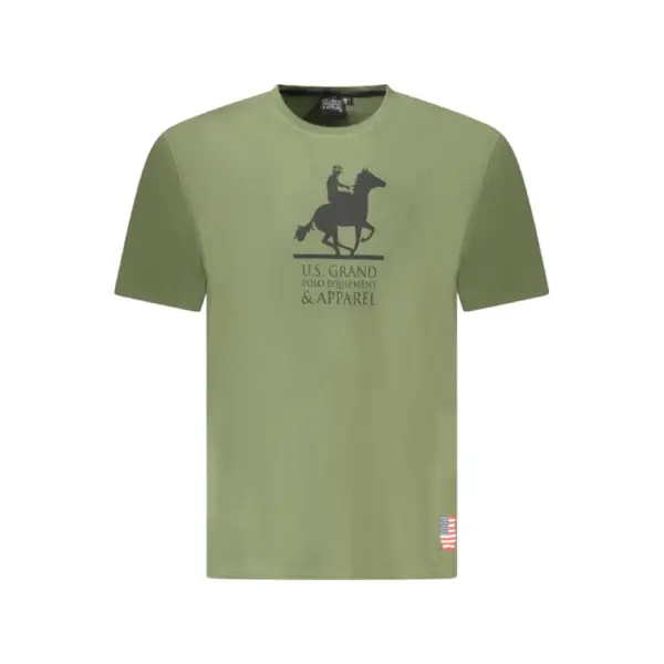 U.S. Grand Polo - Ανδρικό T-shirt AU02650-16VERM Λαδί