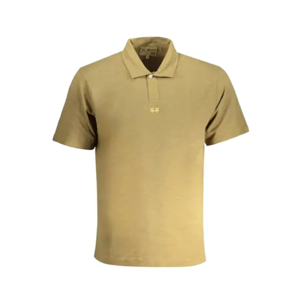 La Martina - Ανδρικό T-Shirt Polo YMP018-JS259-03197 Χακί