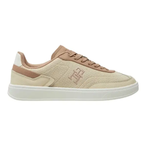Tommy Hilfiger - Γυναικεία Sneakers Th Monogram Colour-Blocked FW0FW08380-0F8 Μπεζ