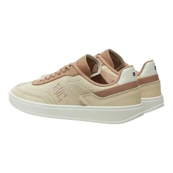 Tommy Hilfiger - Γυναικεία Sneakers Th Monogram Colour-Blocked FW0FW08380-0F8 Μπεζ FW0FW08380-0F8