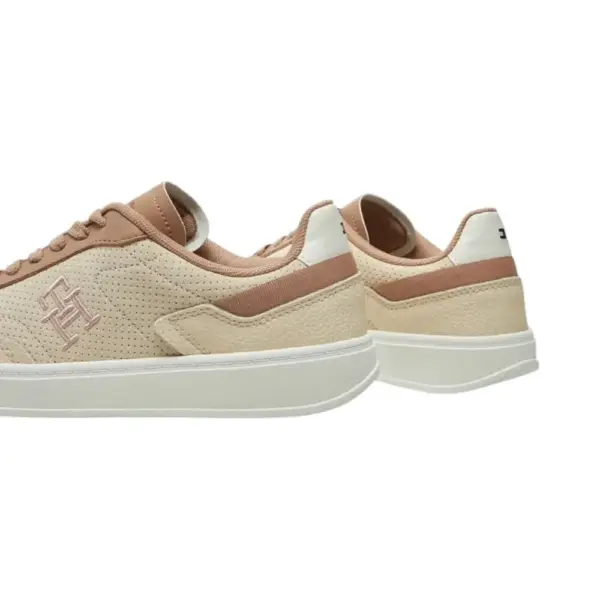 Tommy Hilfiger - Γυναικεία Sneakers Th Monogram Colour-Blocked FW0FW08380-0F8 Μπεζ FW0FW08380-0F8