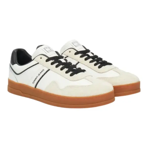 Tommy Hilfiger - Ανδρικά Sneakers The Greenwich Leather EM0EM01524-BDS Μπεζ EM0EM01524-BDS