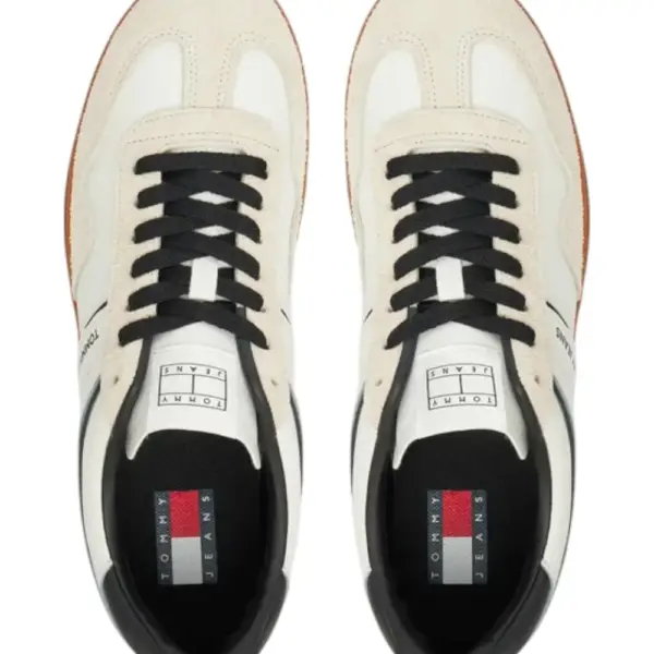 Tommy Hilfiger - Ανδρικά Sneakers The Greenwich Leather EM0EM01524-BDS Μπεζ EM0EM01524-BDS