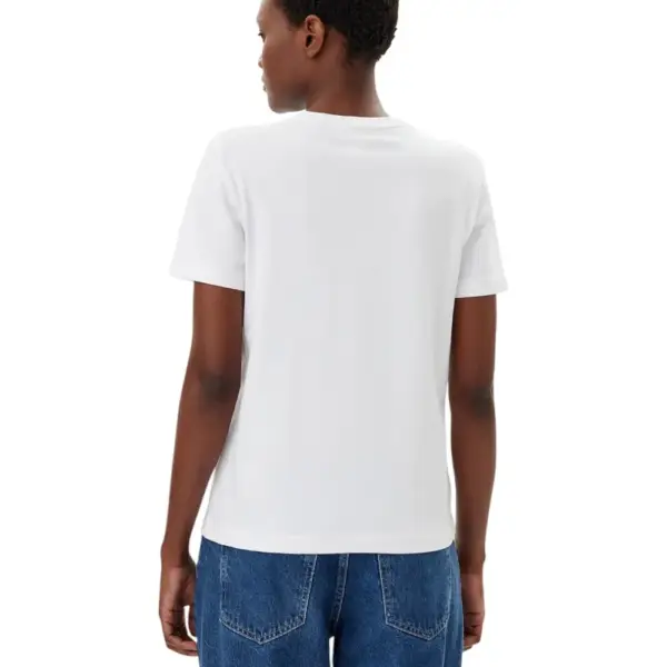 Calvin Klein - Γυναικείο T-Shirt Ck Archive Jersey Crew Tee LV047B224G-YAA Λευκό LV047B224G-YAA