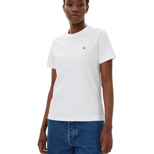 Calvin Klein - Γυναικείο T-Shirt Ck Archive Jersey Crew Tee LV047B224G-YAA Λευκό