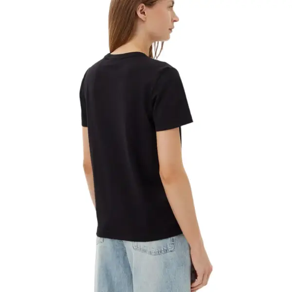Calvin Klein - Γυναικείο T-Shirt Ck Archive Jersey Crew Tee LV047B224G-UB1 Μαύρο LV047B224G-UB1