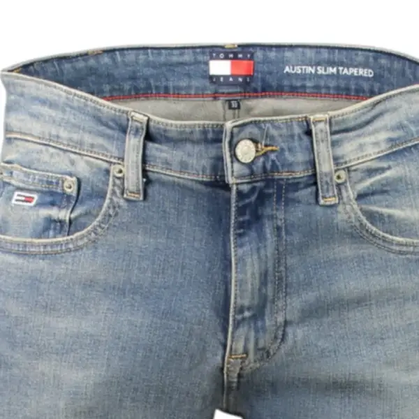 Tommy Hilfiger - Ανδρικό Jean Austin Slim Fit DM0DM20984-1BK Μπλε DM0DM20984-1BK