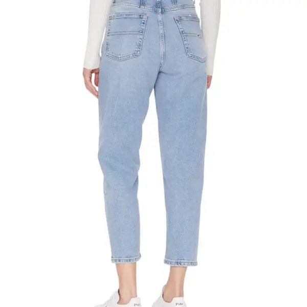 Tommy Hilfiger - Γυναικείο Jean Mom Uh Tpr DW0DW20041-1AB Μπλε DW0DW20041-1AB
