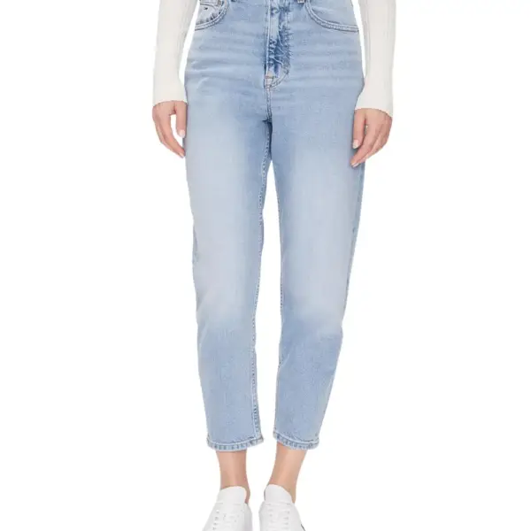 Tommy Hilfiger - Γυναικείο Jean Mom Uh Tpr DW0DW20041-1AB Μπλε DW0DW20041-1AB