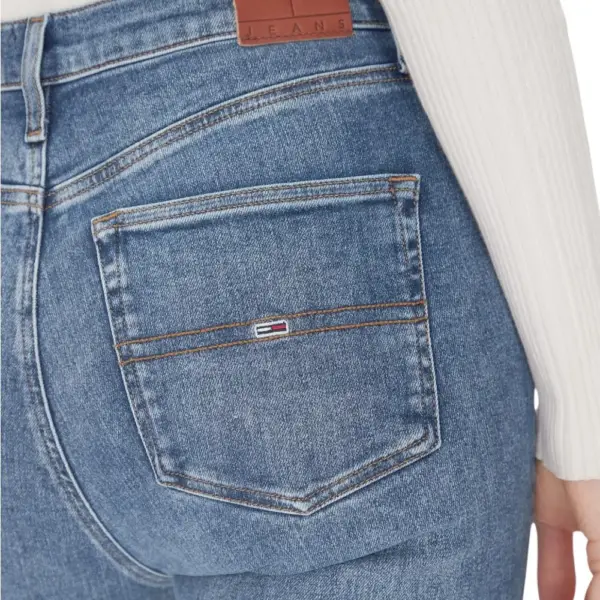 Tommy Hilfiger - Γυναικείο Jean Sylvia High Skinny DW0DW20655-1AB Μπλε DW0DW20655-1AB