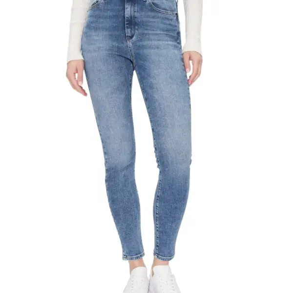 Tommy Hilfiger - Γυναικείο Jean Sylvia High Skinny DW0DW20655-1AB Μπλε