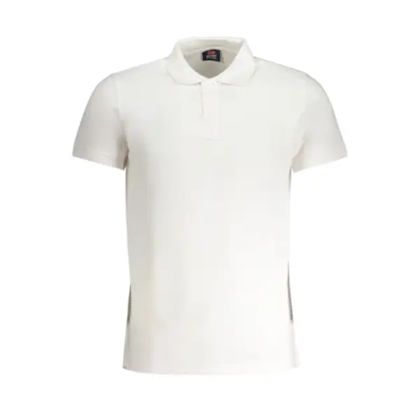 Scuola Nautica Italiana - Ανδρικό T-shirt Κοντομάνικο Polo 848864-WHITE Λευκό
