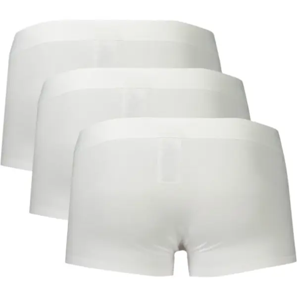 Bikkembergs - Ανδρικά Μποξεράκια 3Pack BKK1UTR14TR-WHITE Λευκό BKK1UTR14TR-WHITE