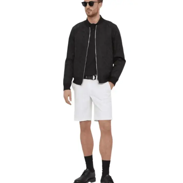 Boss - Ανδρικό Polo T-shirt Passenger Slim Fit 50507803-001 Μαύρο 50507803-001