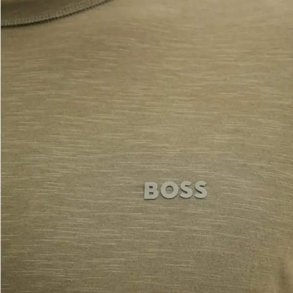 Boss - Ανδρικό T-shirt Tegood Regular Fit 50508243-342 Πράσινο 50508243-342