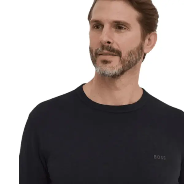 Boss - Ανδρικό T-shirt Tegood Regular Fit 50508243-001 Μαύρο 50508243-001