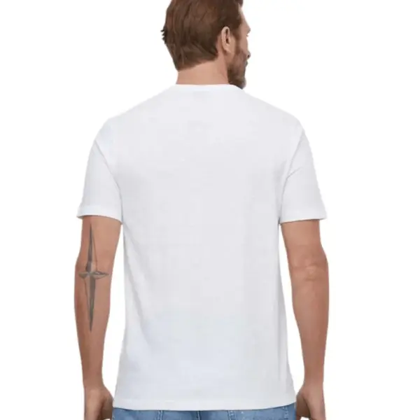 Boss - Ανδρικό T-shirt Tegood Regular Fit 50508243-100 Λευκό 50508243-100