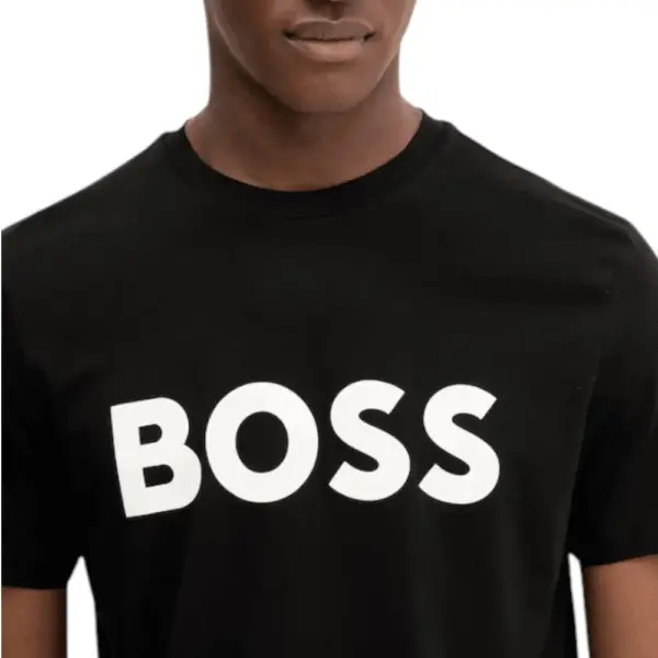 Boss - Ανδρικό T-shirt Thinking 50481923-001 Μαύρο 50481923-001