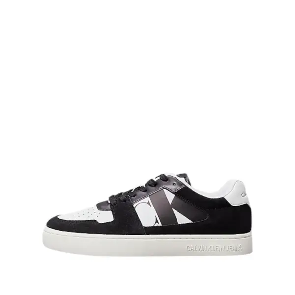 Calvin Klein - Classic Cupsole Ανδρικά Sneakers YM0YM01093-0GM Μαύρο/Λευκό YM0YM01093-0GM