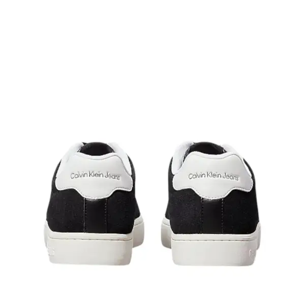 Calvin Klein - Classic Cupsole Ανδρικά Sneakers YM0YM01093-0GM Μαύρο/Λευκό YM0YM01093-0GM